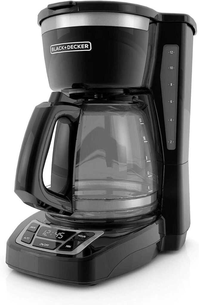 Black+Decker, DLX1050B, Máquina de café programable para 12 tazas