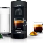 Cafetera y cafetera espresso Nespresso Vertuo Plus Deluxe de De'Longhi, color negro mate